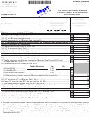 Form 41a720-s53 Schedule Kbi Draft - Tax Credit Computation Schedule - 2014