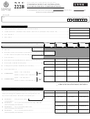 Fillable Form Nyc 222b - Underpayment Of Estimated Tax By Banking Corporations - 1998 Printable pdf