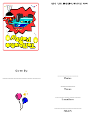Tailgate Party Invitation Template