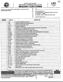 Form I-231 - Request For Forms
