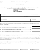 Form Rpd-41219 - New Mexico Capital Equipment Tax Credit Annual Report