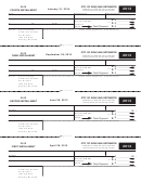 City Of Grayling Estimated Individual Income Tax Voucher Form - 2013
