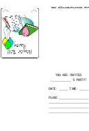 Honor Roll Party Invitation Template