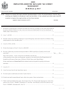 Employer-assisted Day-care Tax Credit Worksheet - State Of Maine - 2005