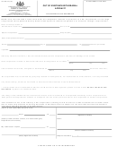 Rev-238 - Out Of Existence/withdrawal Affidavit