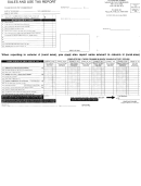 Sales And Use Tax Report Form - Evangelie Parish Sales/use Tax Commission