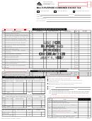 Multi-purpose Combined Excise Tax Form - State Of Washington Department Of Revenue