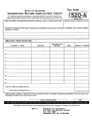 Form 520-a - Information Return Agriculture Credit