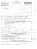 Form Br - Sharonville Tax - 1999