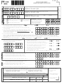 Form Hr-1040 Sample - Homestead Rebate Application - 2000