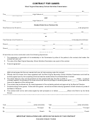 Contract For Games Template