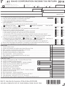 Form 41 - Idaho Corporation Income Tax Return - 2014