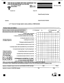 Form Rd-109 - Wage Earner Return Earnings Tax - 1999