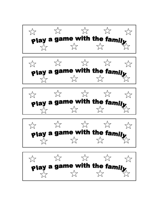 Play A Game Gift Coupon Printable pdf
