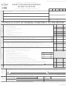 Form N-70np - Exempt Organization Business Income Tax Return - 2006 Printable pdf