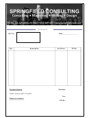 Springfield Consulting Form