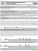 Form 8453-eo - California E-file Return Authorization For Exempt Organizations - 2013