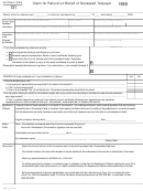 Form 131 - Claim For Refund On Behalf Of Deceased Taxpayer - 1999