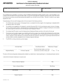 Form Ar1000rc5 - Certificate For Developmentally Disabled Individual