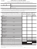 Form Nj-2450 - Employee's Claim For Credit - 2010