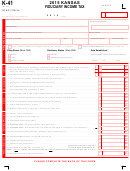 Form K-41 - 2015 Kansas Fiduciary Income Tax