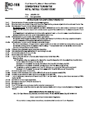 Instructions For Completing Form Rd-106 - Convention & Tourism Tax Hotel / Motel / Tourist Court - Kansas City, Missouri
