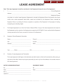 Lease Agreement - 2011
