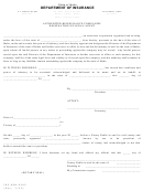 Form Ins-adm-dlao - Designation Of Legal Agent For Accredited Reinsurance Companies