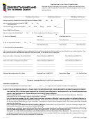 Application For In-state Classification