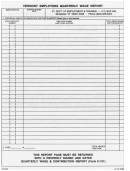 Form C-147 - Vermont Employers Quarterly Wage Report