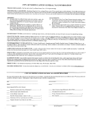 City Of North Canton Income Tax Exemption Form