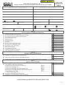 Form 1065n - Schedule K-1n - Partner's Share Of Income, Deductions, Modifications, And Credits/form 1120-sn - Schedule K-1n - Shareholder's Share Of Income, Deductions, Modifications, And Credits/etc. - 2014