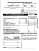 Business Privilege Tax Return - 2011 - Township Of Palmer