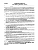 Form St-13 - Sales And Use Tax Certificate Of Exemption Printable pdf