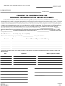 Form Rw1138 - Consent To Compensation For Personal Representative And/or Attorney - Maryland
