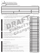 Form 2823 Draft - 2015 Credit Institution Tax Return - Missouri Department Of Revenue