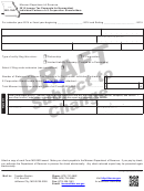 Form Mo-1nr (draft) - Income Tax Payments For Nonresident - 2014
