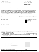 Application For Automatic Extension Of Time To File City Of Ionia Income Tax Return