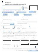 Form Cit-1 - New Mexico Corporate Income And Franchise Tax Return - 2000 Printable pdf
