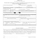 Form 15h - Declaration/verification