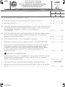 Form I-335 - Active Trade Or Business Income Reduced Rate Computation - 2012 Printable pdf