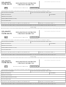 Form 400-es - Declaration Of Estimated Fiduciary Income Tax - 1999