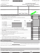 Form 41a720-s36 Draft - Schedule Kra-sp - Tax Computation Schedule - 2014