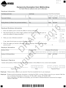 Montana Form Mt-R Draft - Reciprocity Exemption From Withholding For North Dakota Residents Who Work In Montana - 2016 Printable pdf