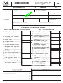 Form 725 Draft - Kentucky Single Member Llc Individually Owned Income And Llet Return - 2017