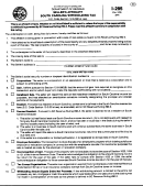 Form I-295 - Seller's Affidavit South Carolina Withholding Tax - 1996
