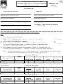 Form F-1157z - Certificate Of Eligibility For Corporate Income Tax