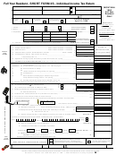 Fillable Short Form 2s - Individual Income Tax Return - Full Year Resident - 1998 Printable pdf