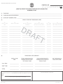 Form Rv-f1319501 Draft - Jobs Tax Credit For Hiring Persons With Disabilities Business Plan