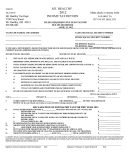 Form Ir - Income Tax Return - City Of Mt.healthy - 2012